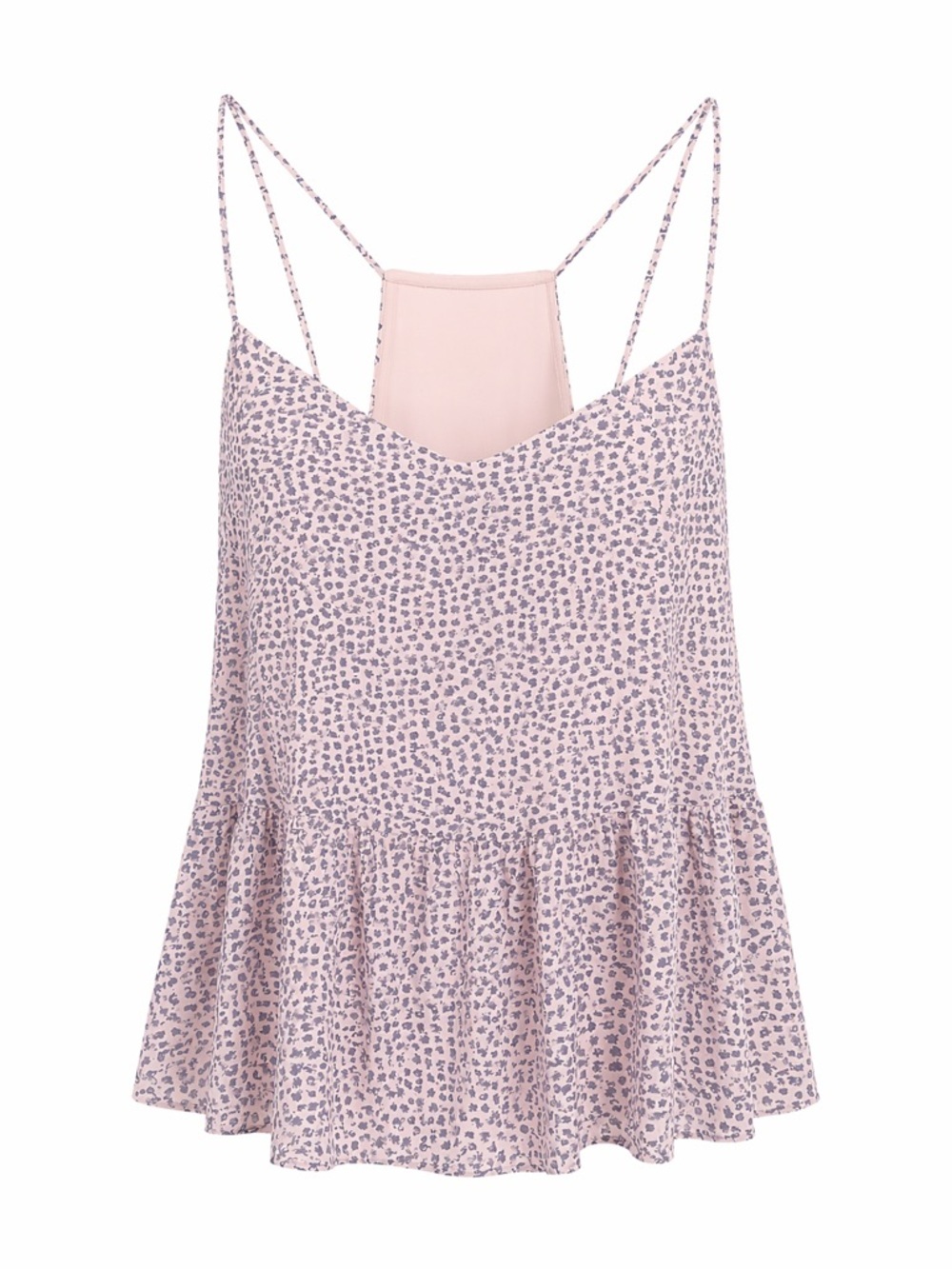Loft peplum tank top, small